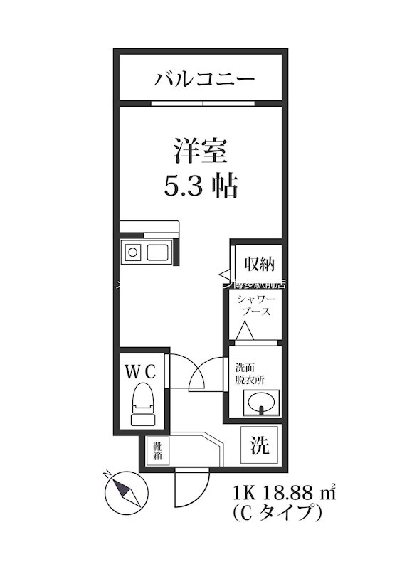 MODERN PALAZZO山王Grow 間取り