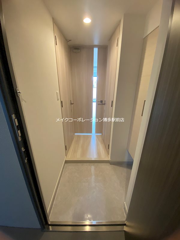 ※室内写真は棟内別部屋です グランフォーレ博多ウォーターフロント 玄関