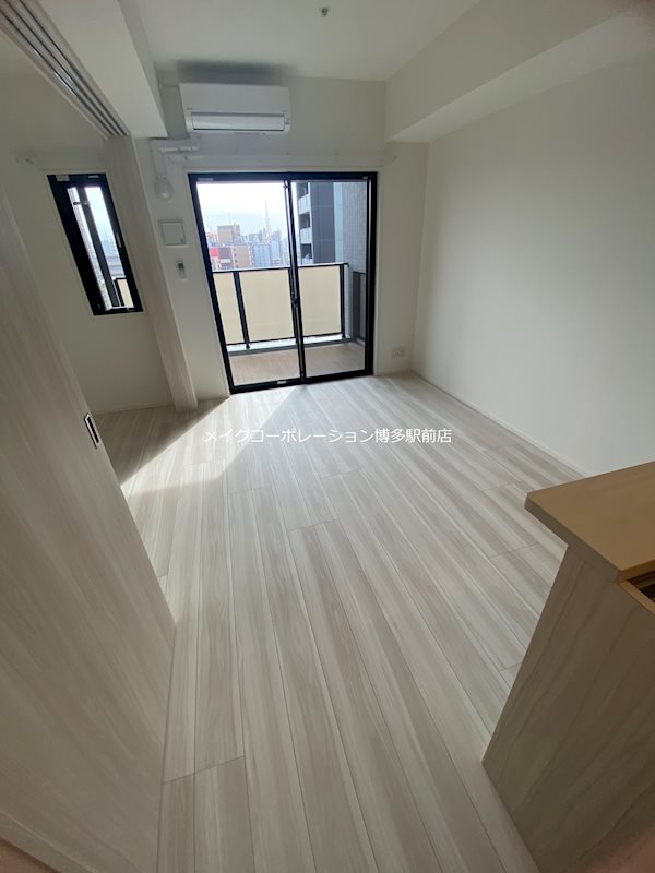 ※室内写真は棟内別部屋です グランフォーレ博多ウォーターフロント ベランダ