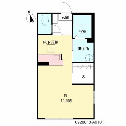 ディアスf ～駐車料無料～ 間取り