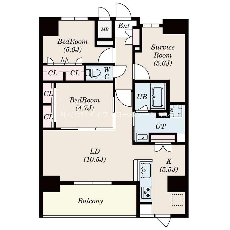 S-RESIDENCE伊都Attirant  間取り