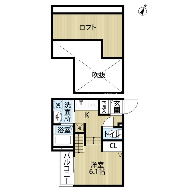 ラピュター 間取り