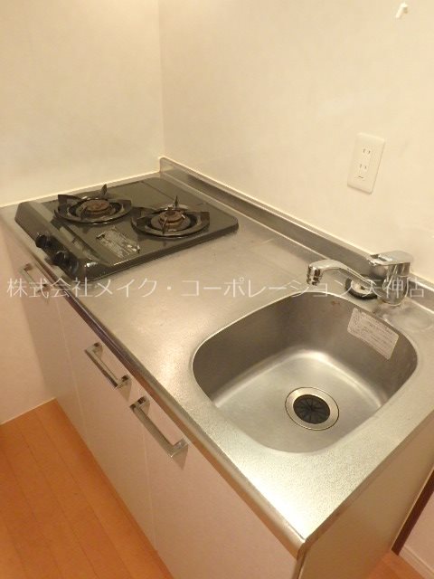 ※別部屋反転写真使用現状優先 アソシアグロッツォ薬院サウスシーン キッチン