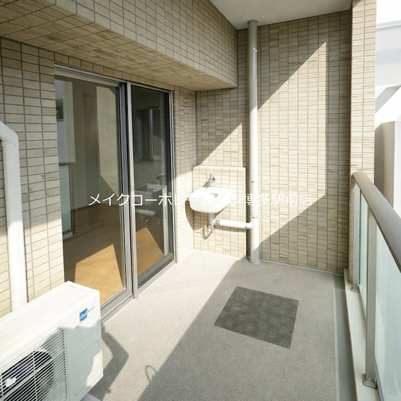 ベランダ 第8ケイコーマンション駅南 ベランダ