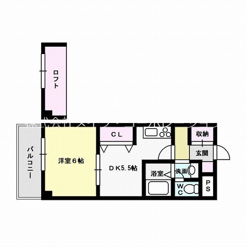 コムフォート室見 間取り