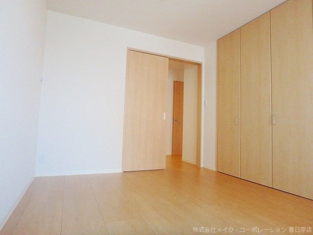 写真は同型タイプ シャーメゾン六本松 ベッドルーム