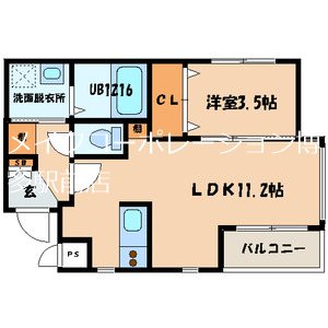 クレッシェンド清水 間取り