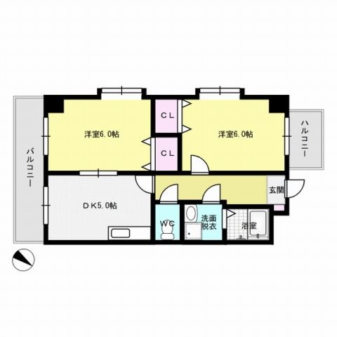 第2中野ハイツ 間取り