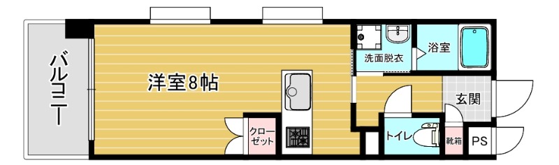リファレンス天神 間取り