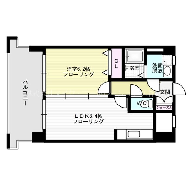 ソレイユ六本松 間取り