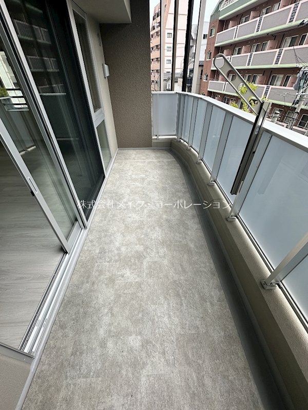 ※同建物内別部屋参考写真 ライオンズミレス西新 ベランダ
