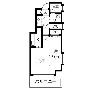 天神リベラ 間取り