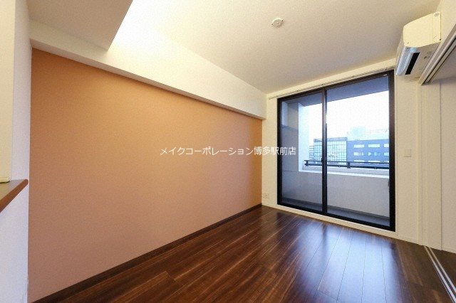 ※入居中の為別部屋写真使用現状優先 HSK博多ステーション ベランダ