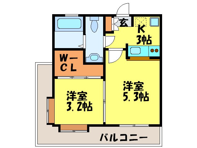 フォレスト薬院大通 間取り