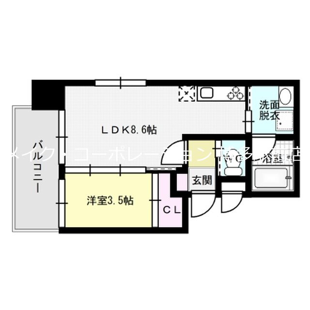 アヴァンティ祇園 間取り