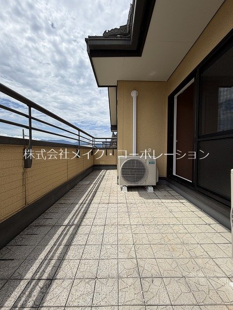 ヒルズ茶山 ベランダ
