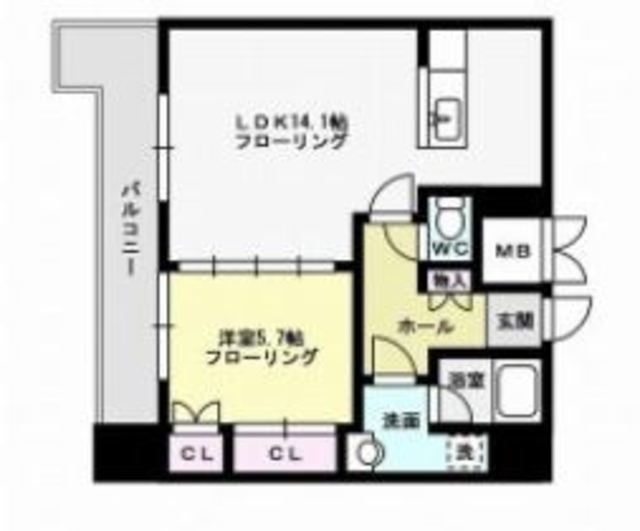 リファレンス東公園  間取り