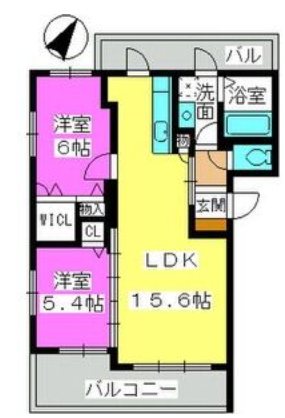 カラコレス 間取り図
