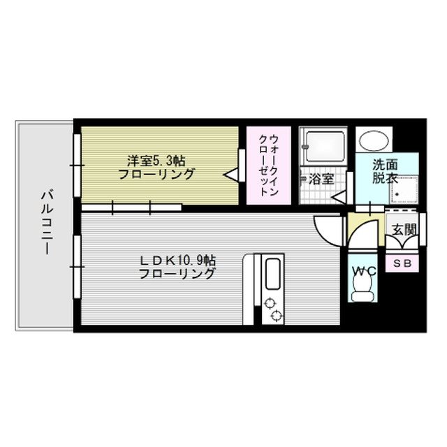 オークランセル那の川 間取り