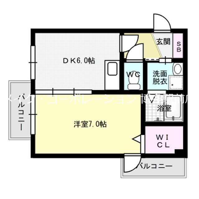 プロスペリテ川上 間取り