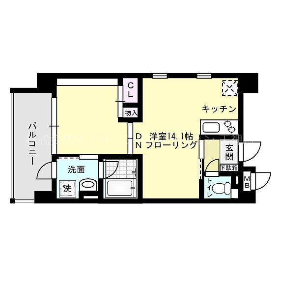 レジデンシャルヒルズインペリアルスイート 間取り