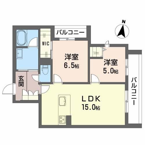 Bloom Stage 301号室 間取り