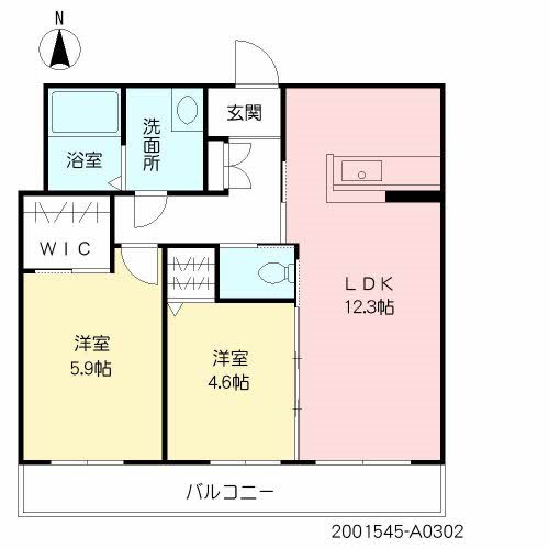 ラフォンテ 間取り図