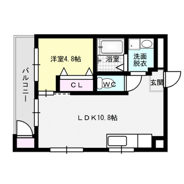 第2嶋村ビル 205号室 間取り