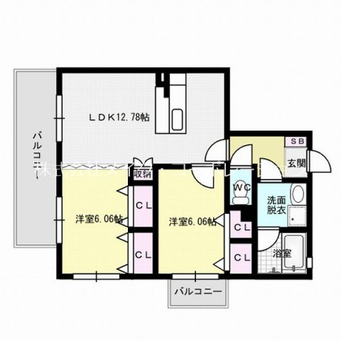スペランツァ石丸 間取り