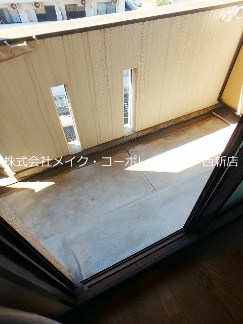 ベランダ ロマネスク城南第2 ベランダ