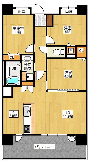 第11ケイコーマンション駅南 間取り