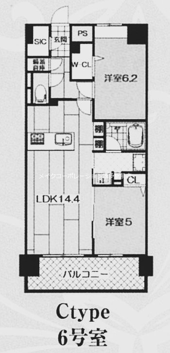 THE SQUARE Royal Terrace 間取り