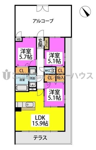 MM-7 間取り