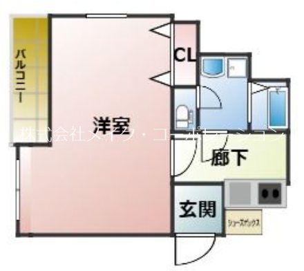 テングッド城西 間取り