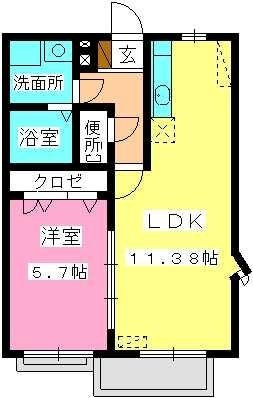 シャンテ城西 間取り