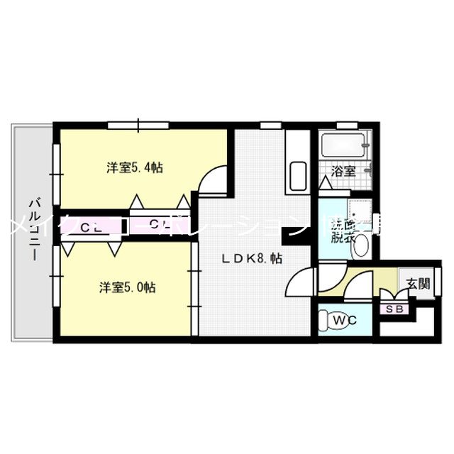 フォレストメゾンアイリス 間取り