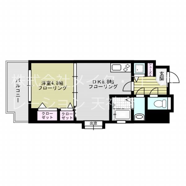 アンジェール高砂   間取り