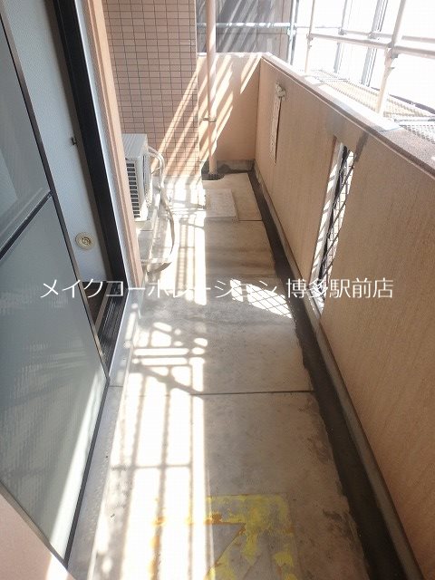 同物件、別号室の写真です。 ビッグアップル ベランダ