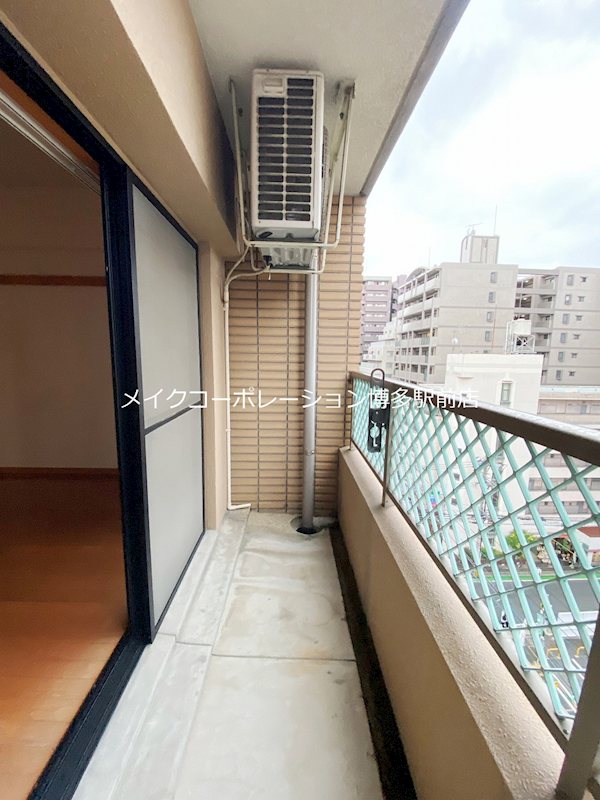 ※室内写真は同物件別部屋引用・現状優先です。 アベニール薬院 ベランダ