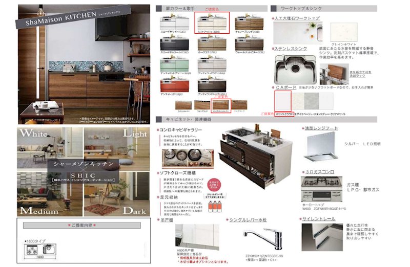 キッチン ドアーズ南福岡B棟 キッチン