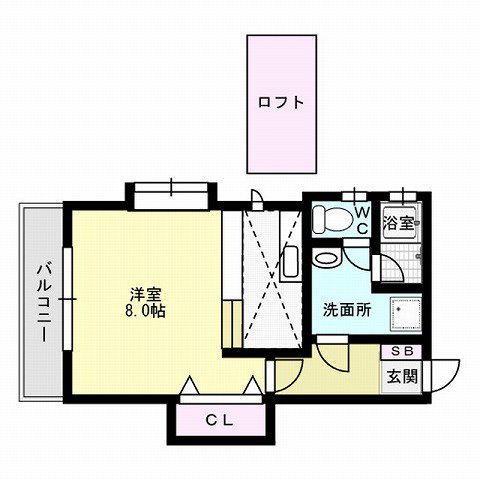フィオーレ七隈 間取り