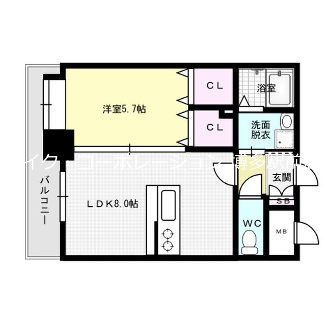 間取り FUSHI BLD 間取り図