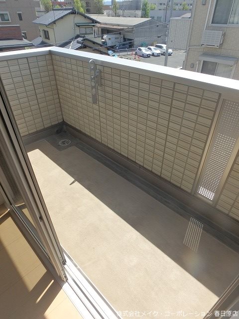 写真は同型タイプ D-room博多麦野 弐番館 ベランダ