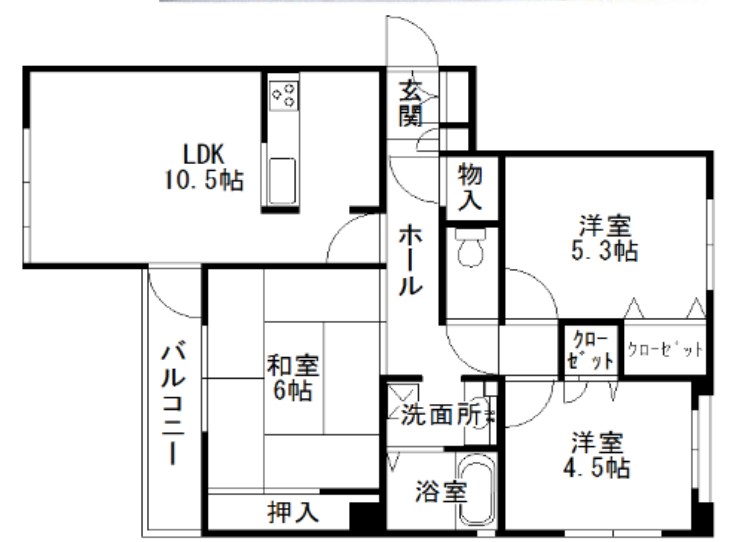 モントーレ大濠 間取り