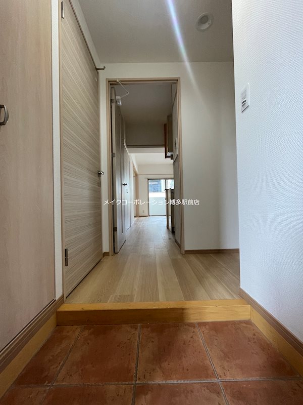 ※入居中の為別部屋写真使用現状優先 WillDo中洲 玄関