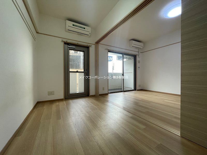 ※入居中の為別部屋写真使用現状優先 WillDo中洲 ベッドルーム