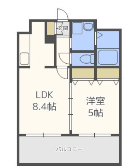 パークフラッツ博多吉塚 間取り