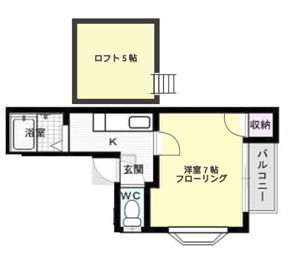 クレセント博多 間取り