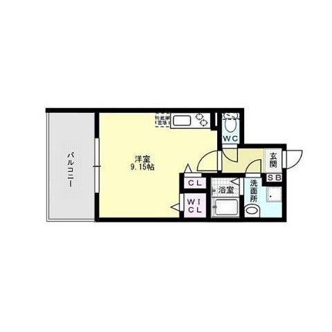 グランフォーレ西新ＡＮＮＥＸ 間取り