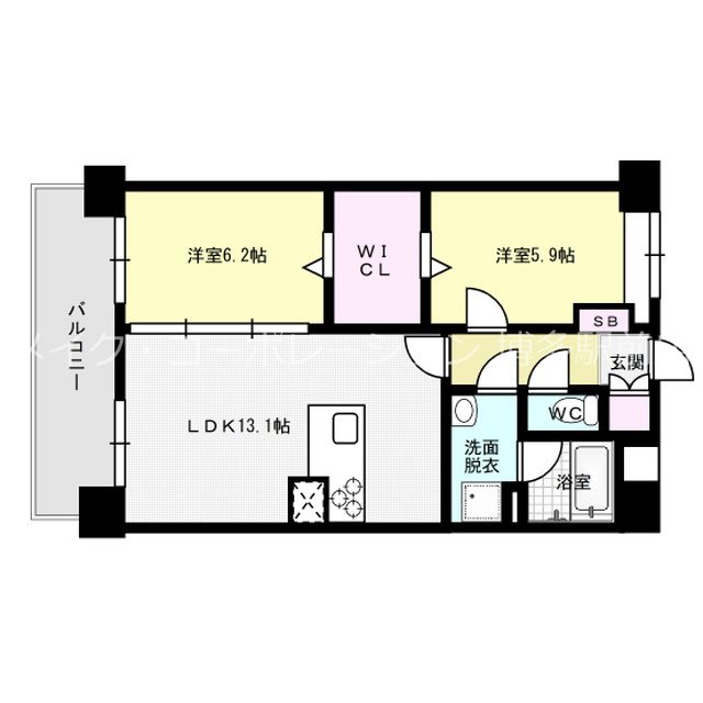 ニューガイア博多東 間取り